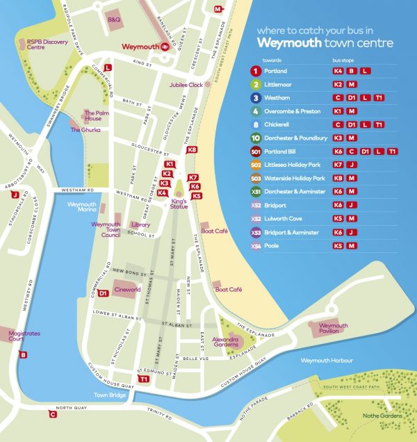 Weymouth Car Parks, Bus and Rail Services - We Are Weymouth